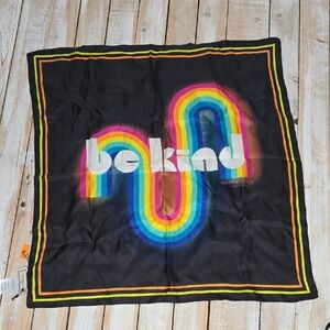 Kurt Geiger Be Kind Silk Bandana Scarf